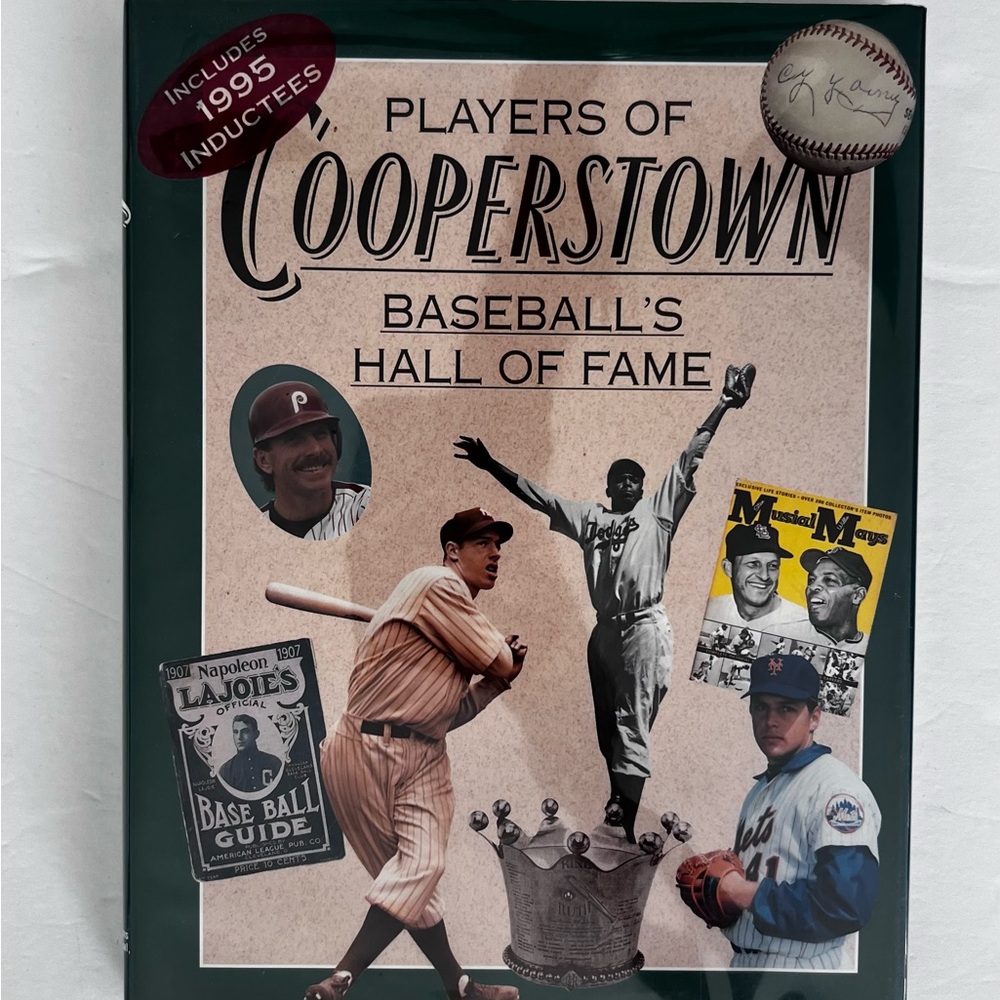 Players of Cooperstown: Baseball’s Hall of Fame Book (1995 Inductees)